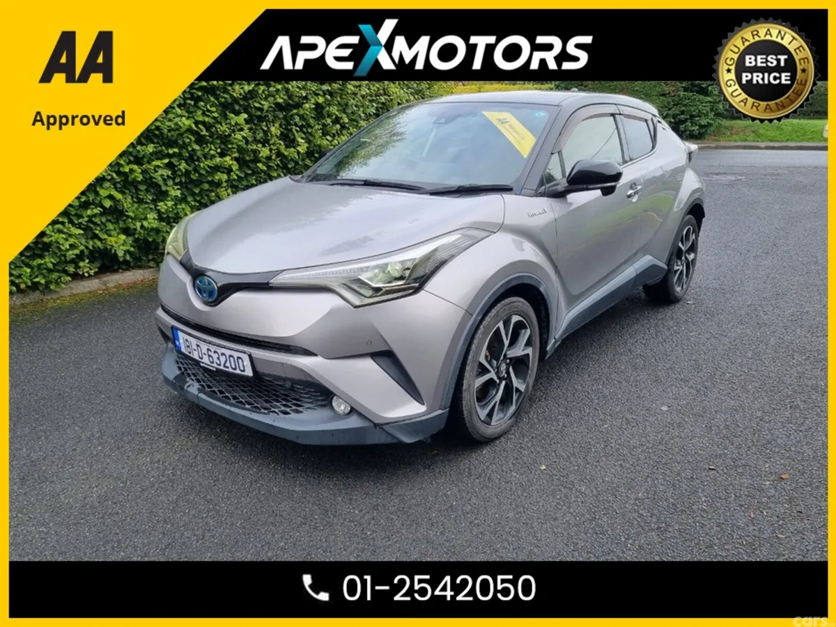 Toyota C-HR Hatchback, Petrol Hybrid, 2018, Silver