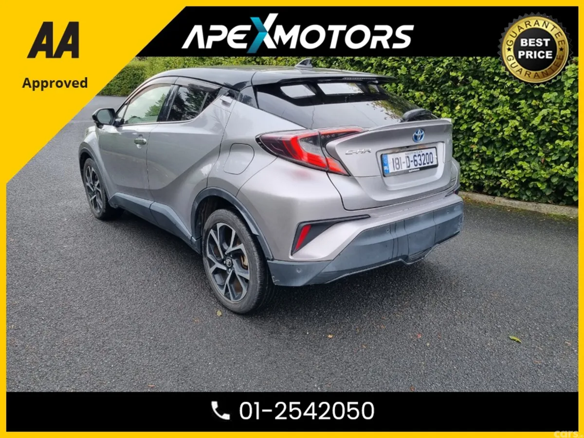 Toyota C-HR Hatchback, Petrol Hybrid, 2018, Silver