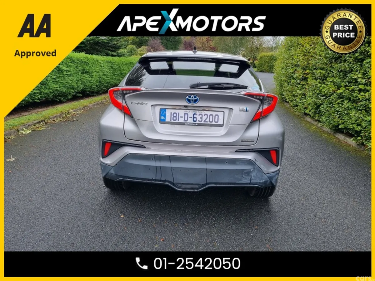Toyota C-HR Hatchback, Petrol Hybrid, 2018, Silver