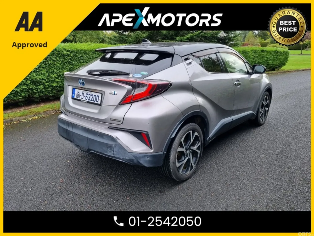 Toyota C-HR Hatchback, Petrol Hybrid, 2018, Silver