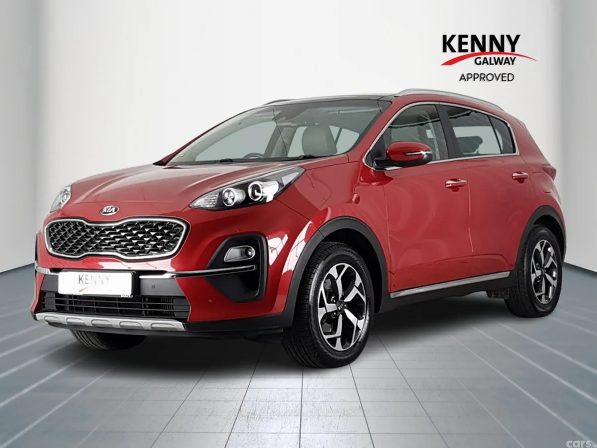 Kia Sportage MPV, Diesel Hybrid, 2022, Red