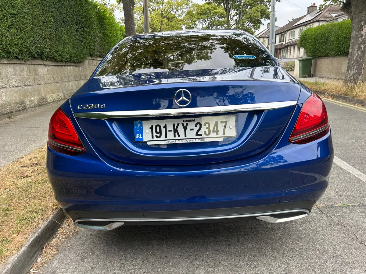 Mercedes-Benz C-Class Saloon, Diesel, 2019, Blue