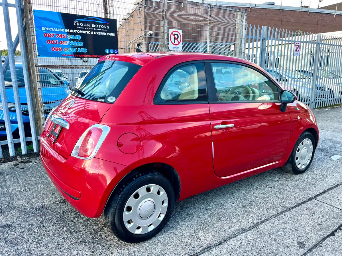Fiat 500 Hatchback, Petrol, 2014, Red