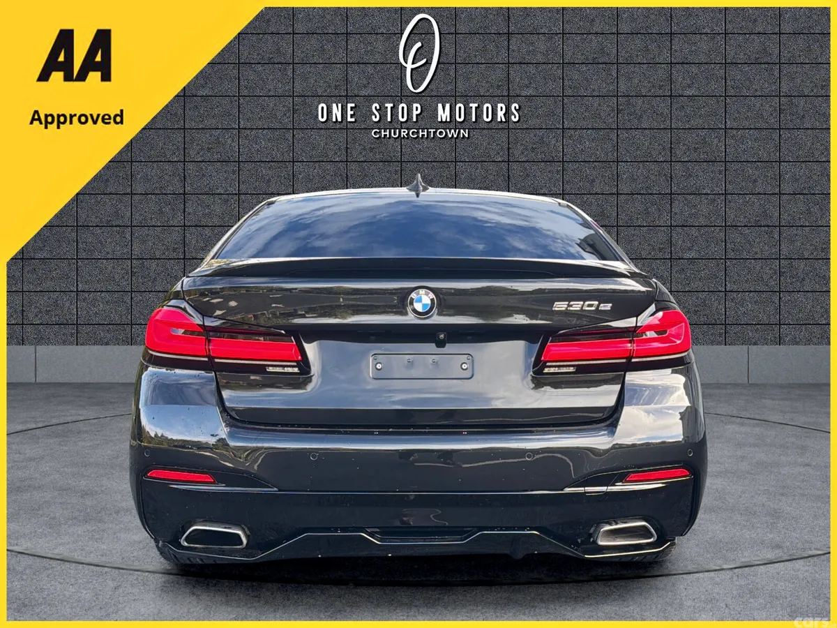 BMW 5-Series Saloon, Petrol Plug-in Hybrid, 2021, Black