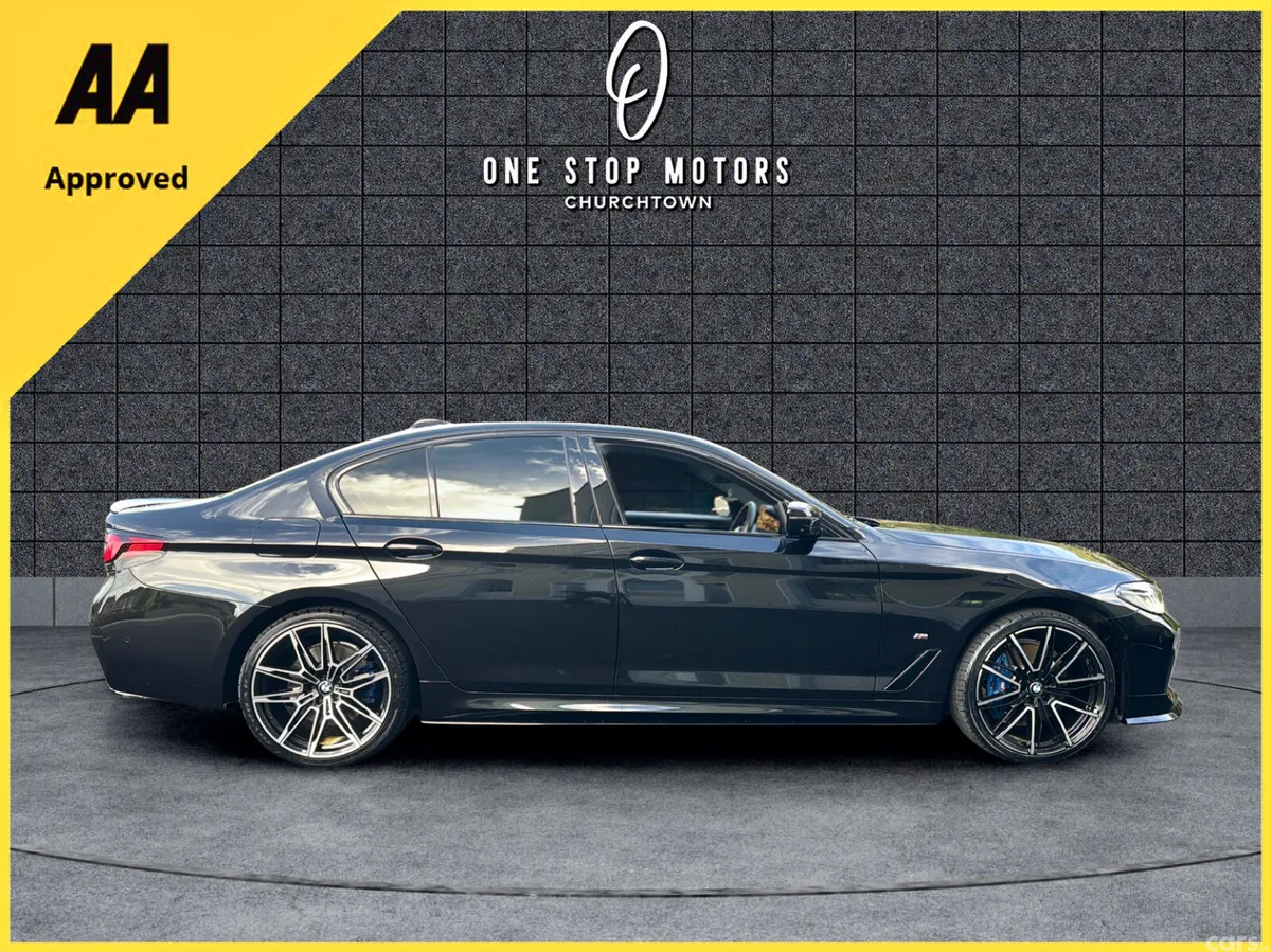 BMW 5-Series Saloon, Petrol Plug-in Hybrid, 2021, Black