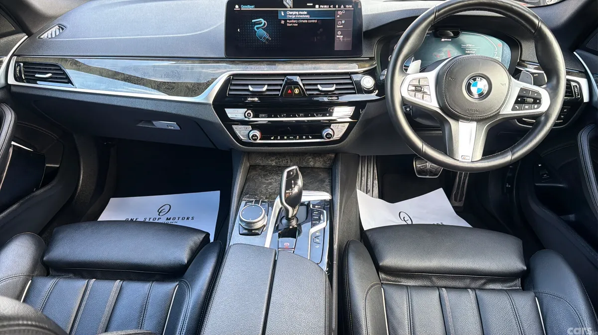 BMW 5-Series Saloon, Petrol Plug-in Hybrid, 2021, Black