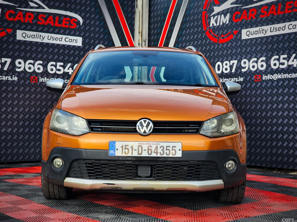 Volkswagen Polo Hatchback, Petrol, 2015, Orange