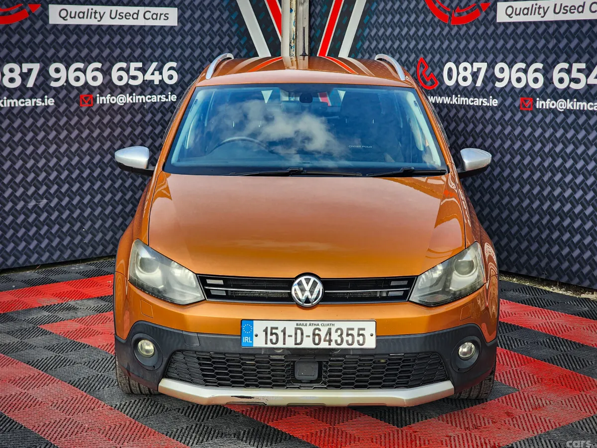 Volkswagen Polo Hatchback, Petrol, 2015, Orange