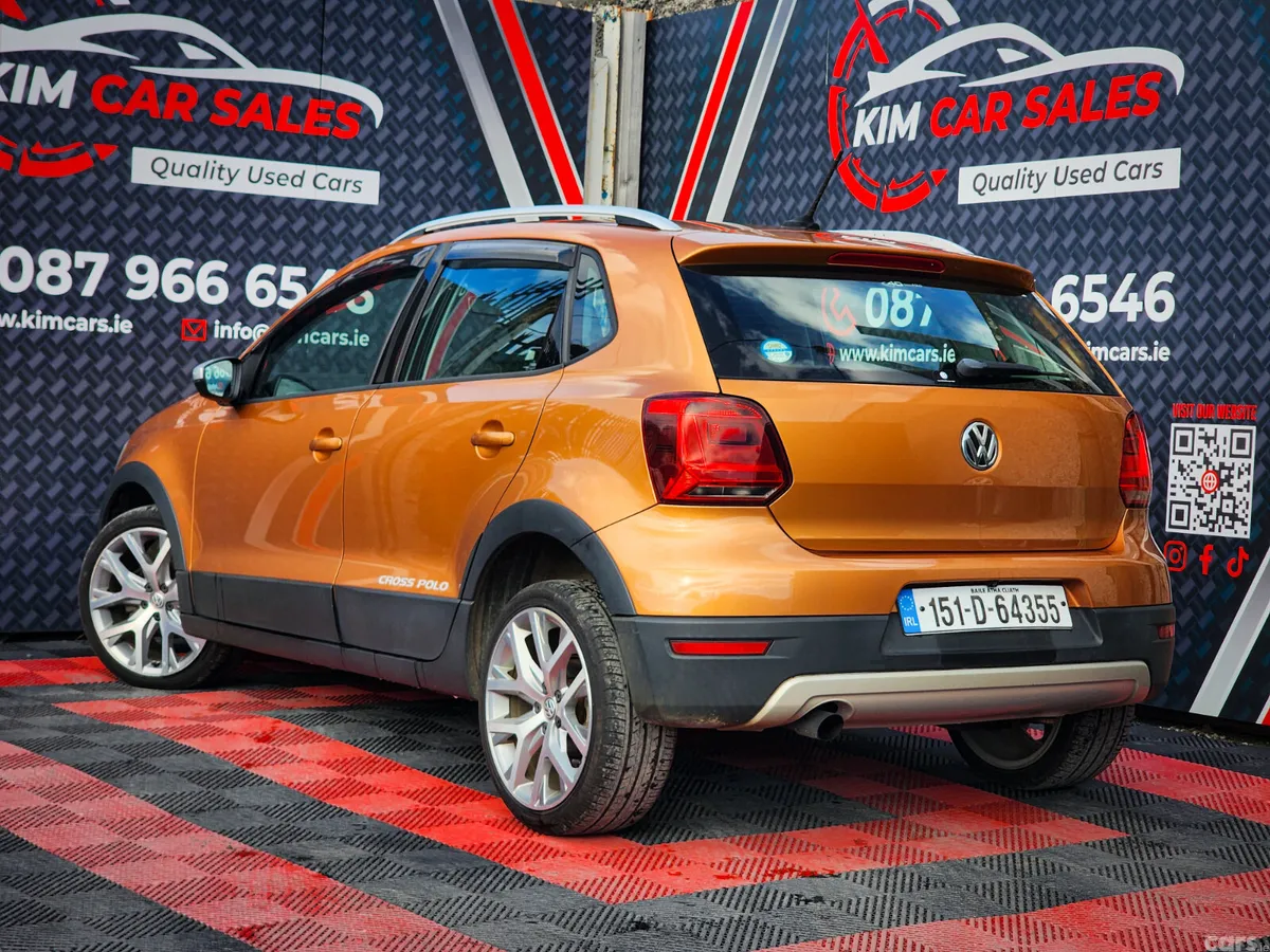 Volkswagen Polo Hatchback, Petrol, 2015, Orange