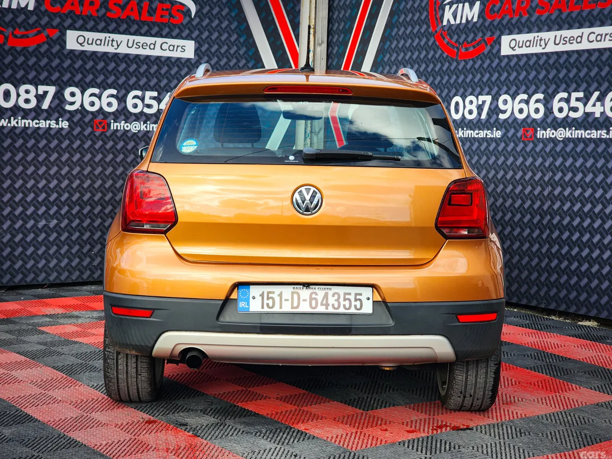 Volkswagen Polo Hatchback, Petrol, 2015, Orange