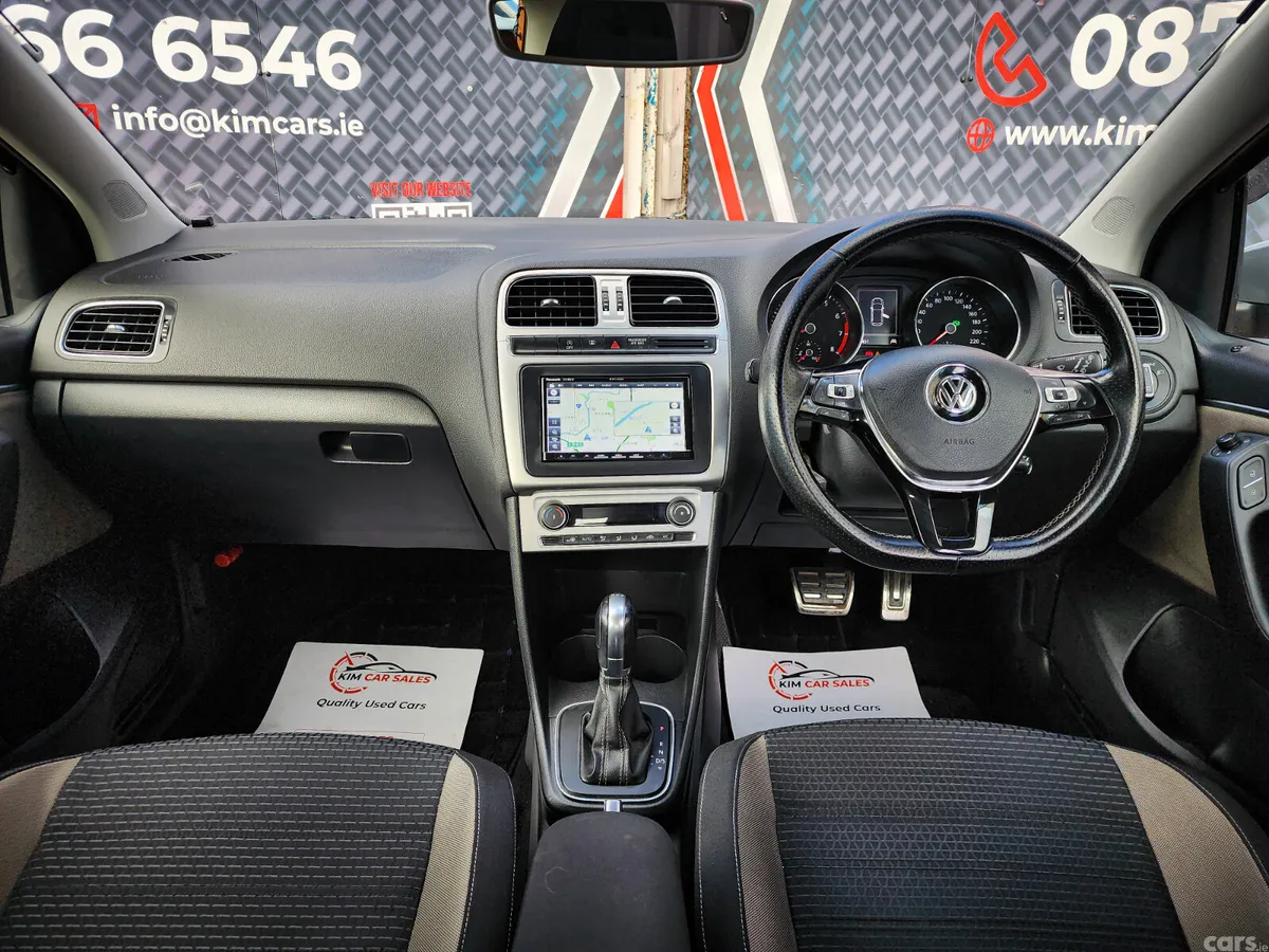 Volkswagen Polo Hatchback, Petrol, 2015, Orange