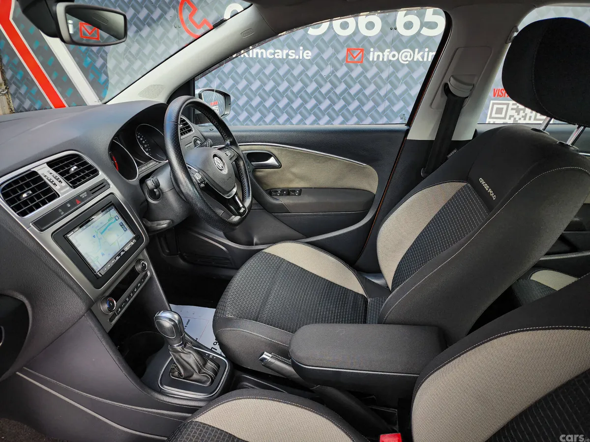 Volkswagen Polo Hatchback, Petrol, 2015, Orange