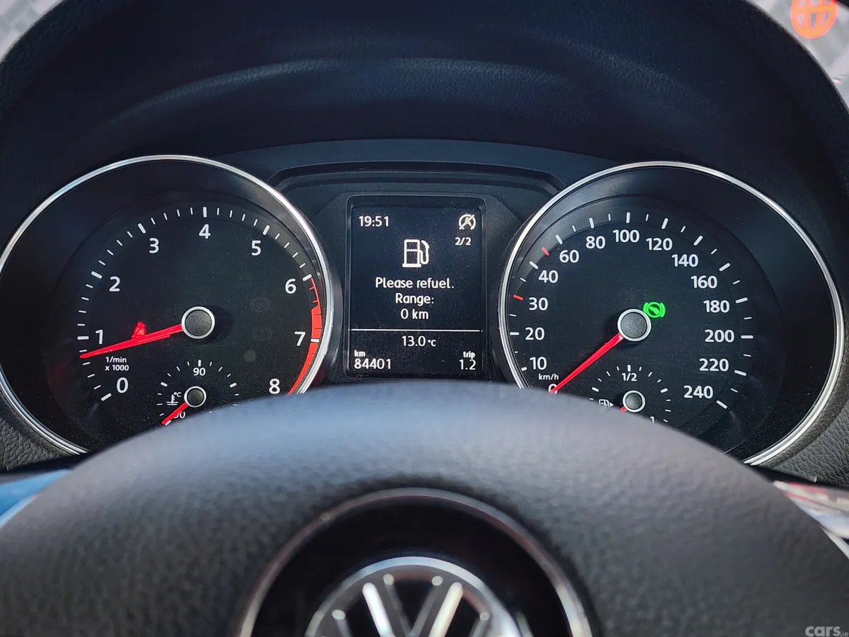 Volkswagen Polo Hatchback, Petrol, 2015, Orange