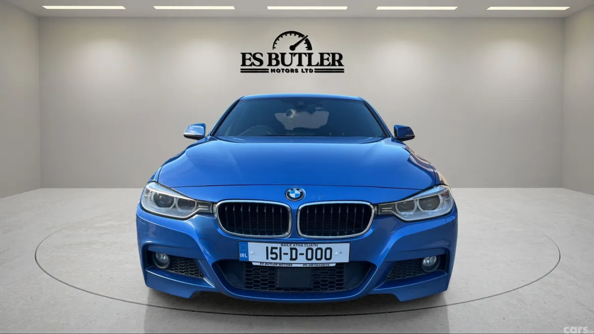 BMW 3-Series Saloon, Diesel, 2015, Blue