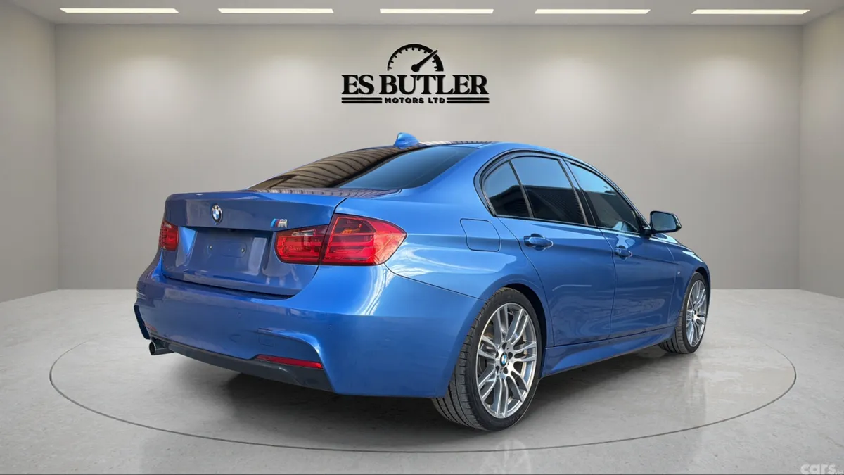 BMW 3-Series Saloon, Diesel, 2015, Blue