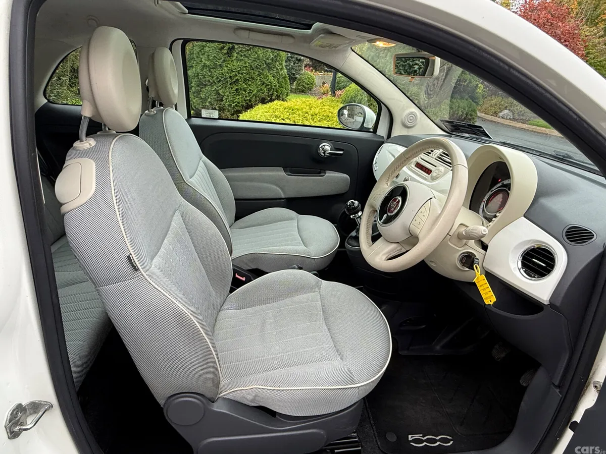 Fiat 500 Hatchback, Petrol, 2012, White