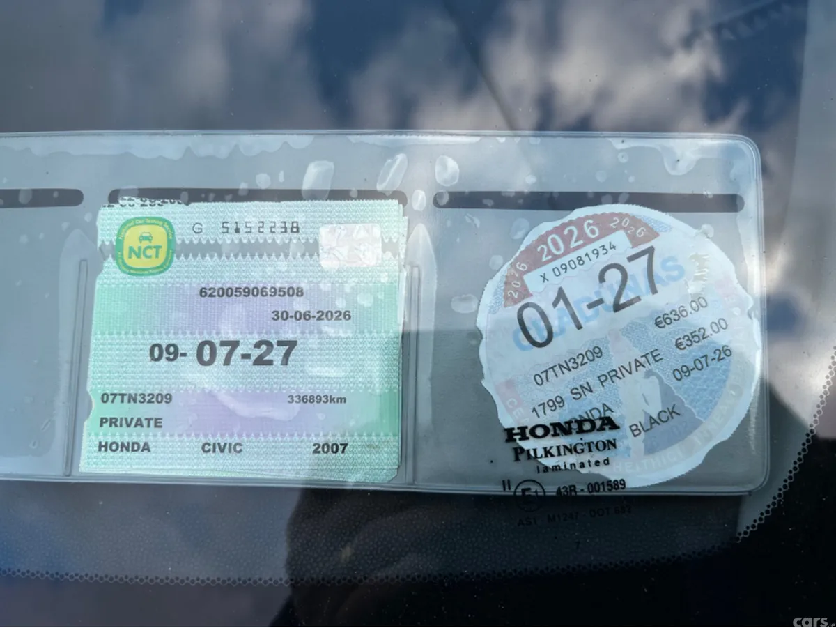 Honda Civic Hatchback, Petrol, 2007, Black