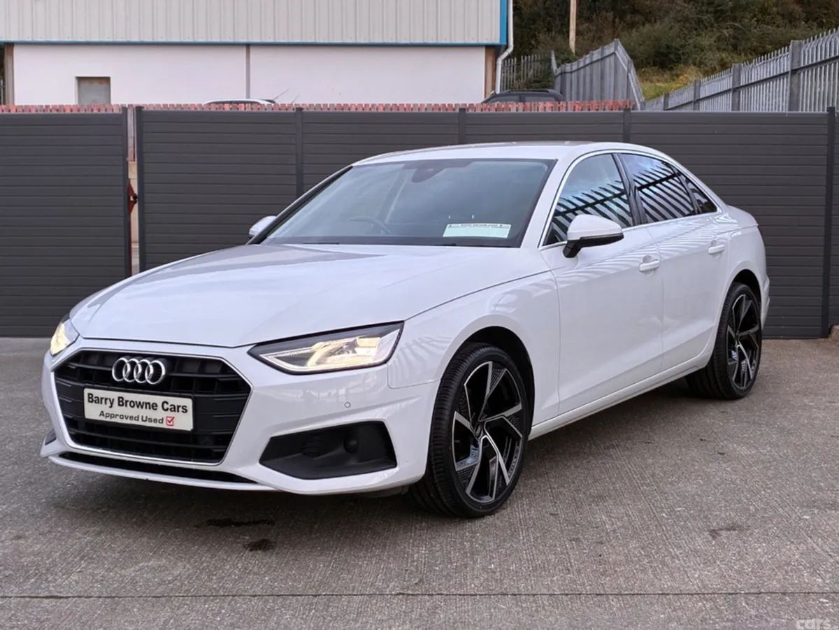 Audi A4 Saloon, Diesel, 2021, White
