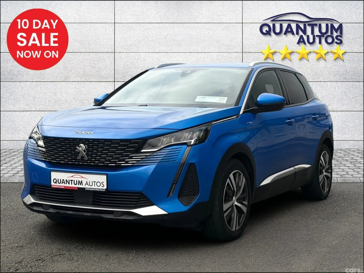 Peugeot 3008 MPV, Petrol Plug-in Hybrid, 2021, Blue