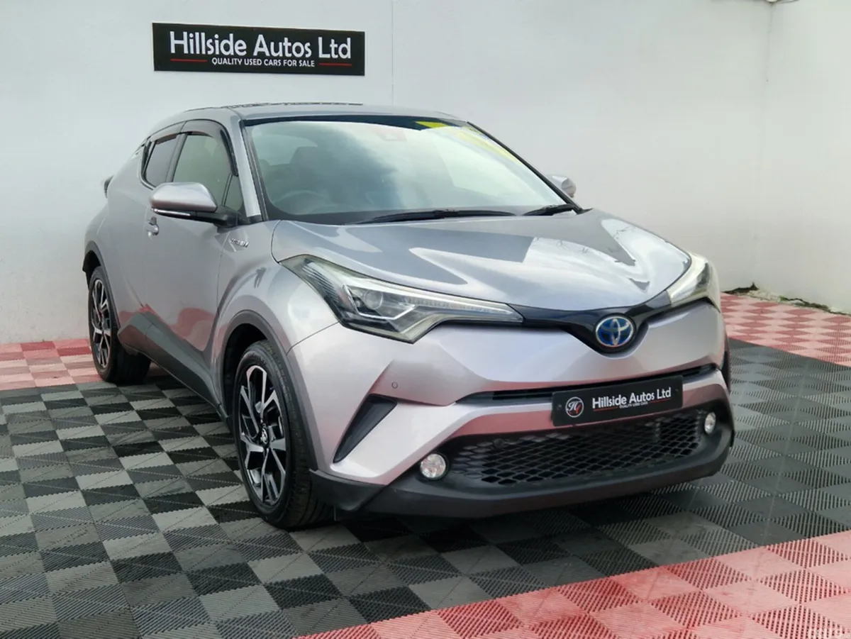 Toyota C-HR Hatchback, Petrol Hybrid, 2017, Silver