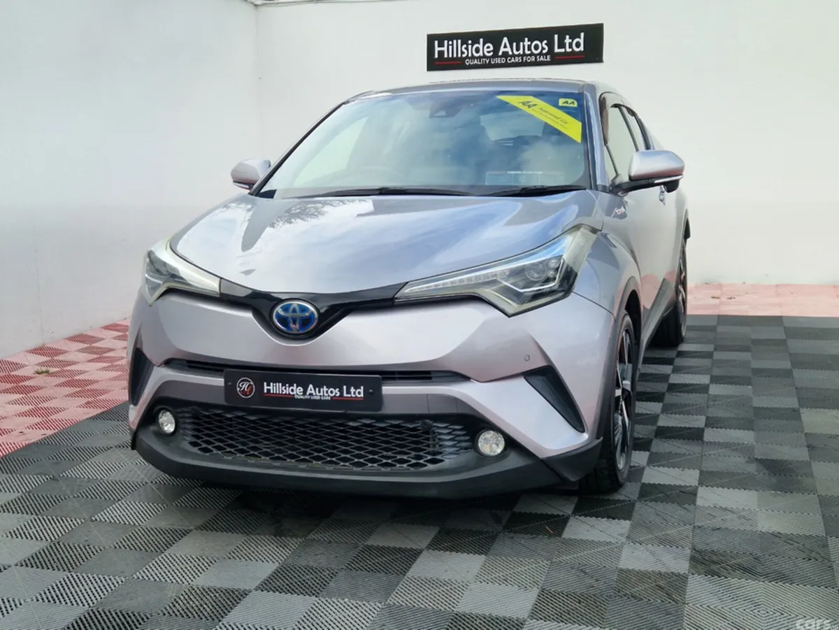 Toyota C-HR Hatchback, Petrol Hybrid, 2017, Silver