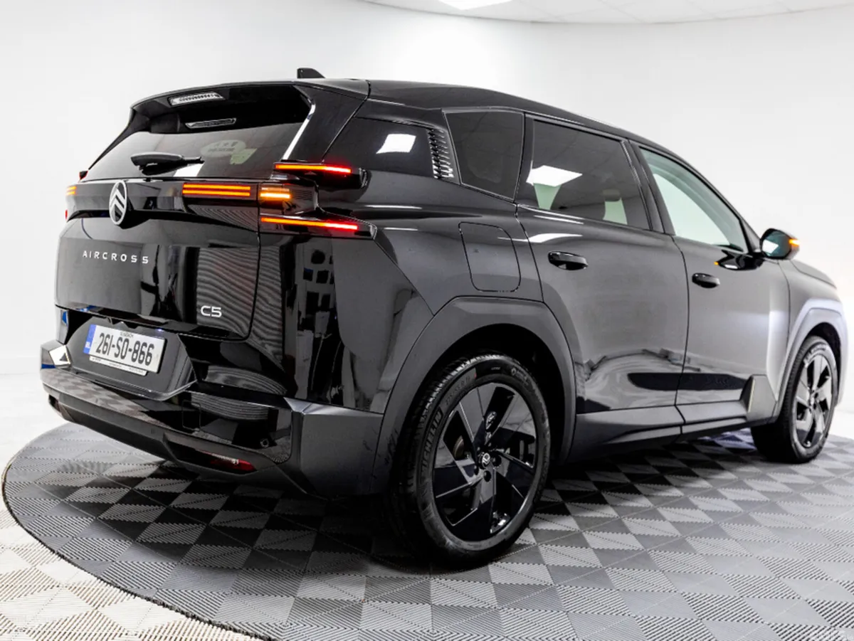 Citroen C5 Aircross SUV, Petrol Hybrid, 2026, Black