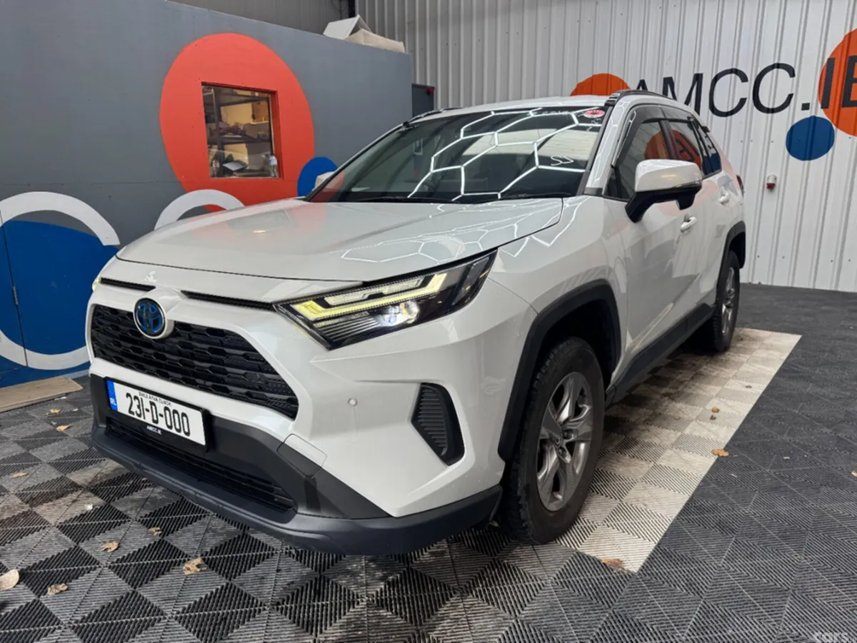 Toyota RAV4 SUV, Petrol Hybrid, 2023, White