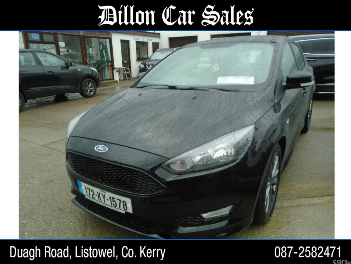 Ford Focus Hatchback, Petrol, 2017, Black