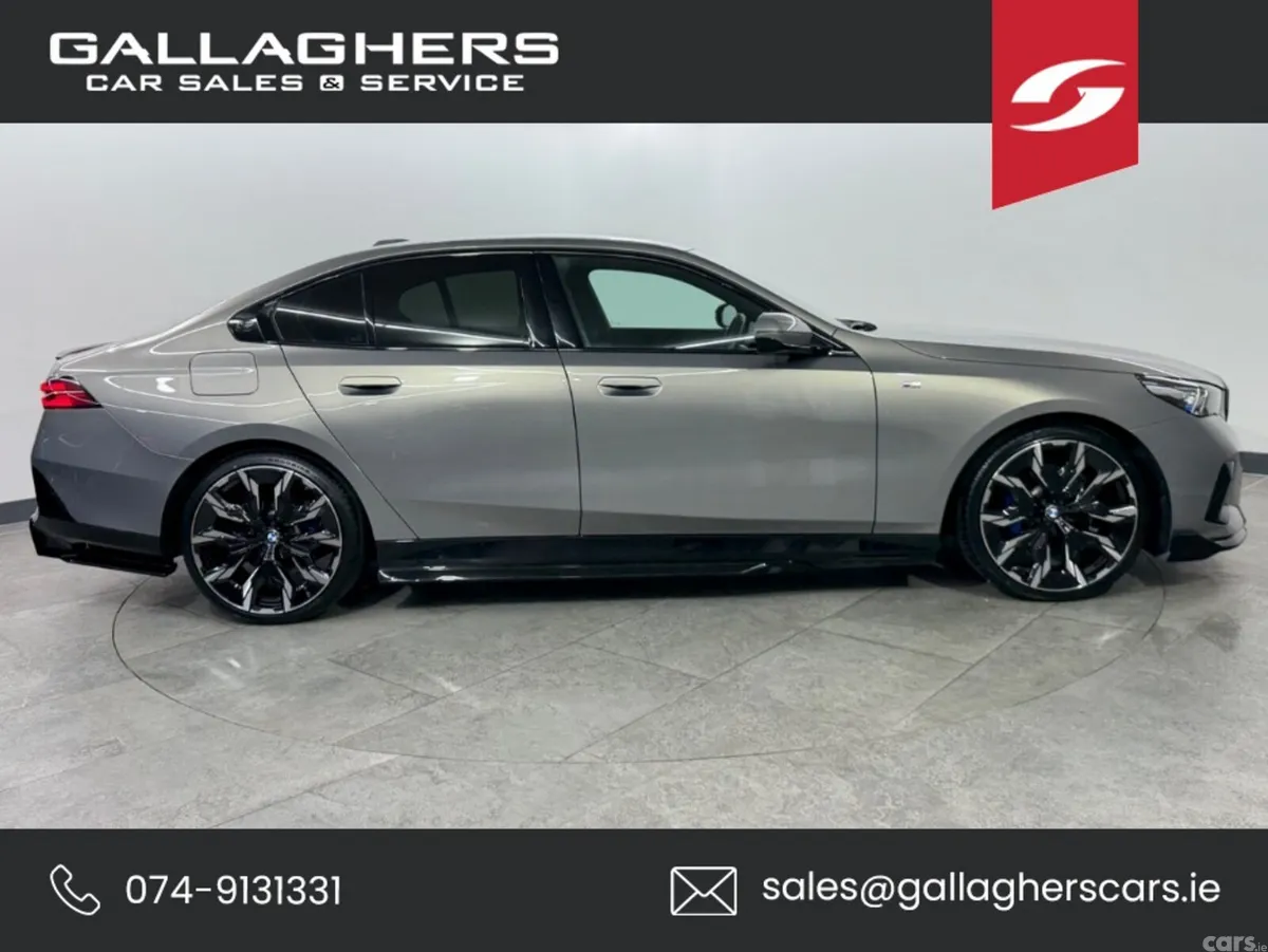BMW 5-Series Saloon, Petrol Plug-in Hybrid, 2024, Grey