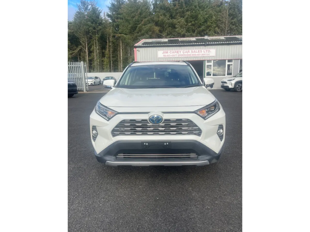 Toyota RAV4 Hatchback, Petrol Hybrid, 2020, White