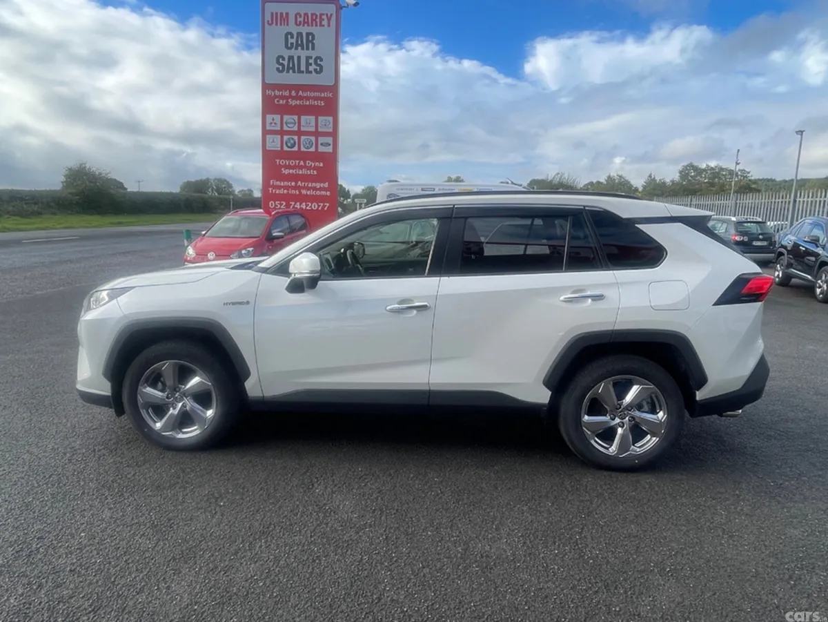 Toyota RAV4 Hatchback, Petrol Hybrid, 2020, White