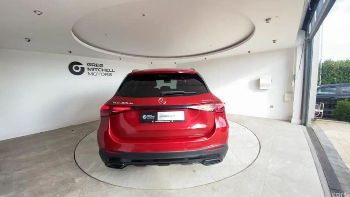 Mercedes-Benz GLC SUV, Diesel Hybrid, 2023, Red