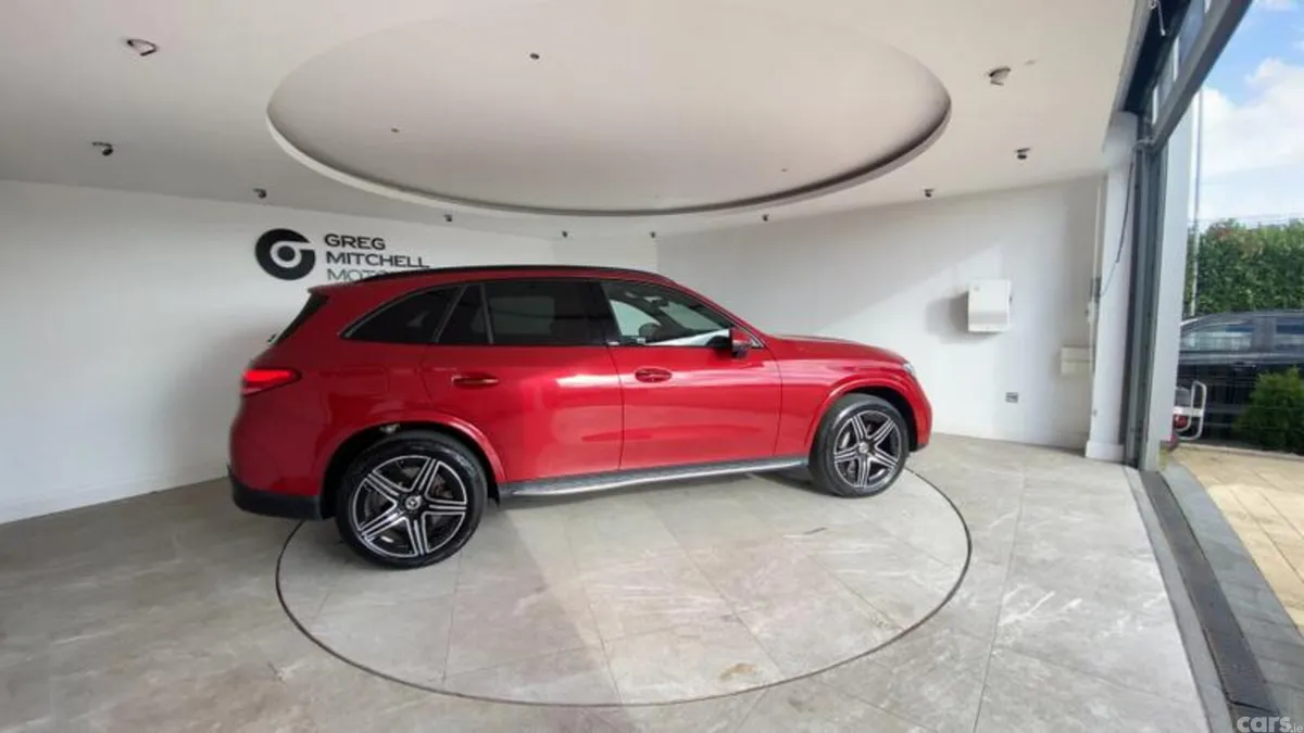 Mercedes-Benz GLC SUV, Diesel Hybrid, 2023, Red