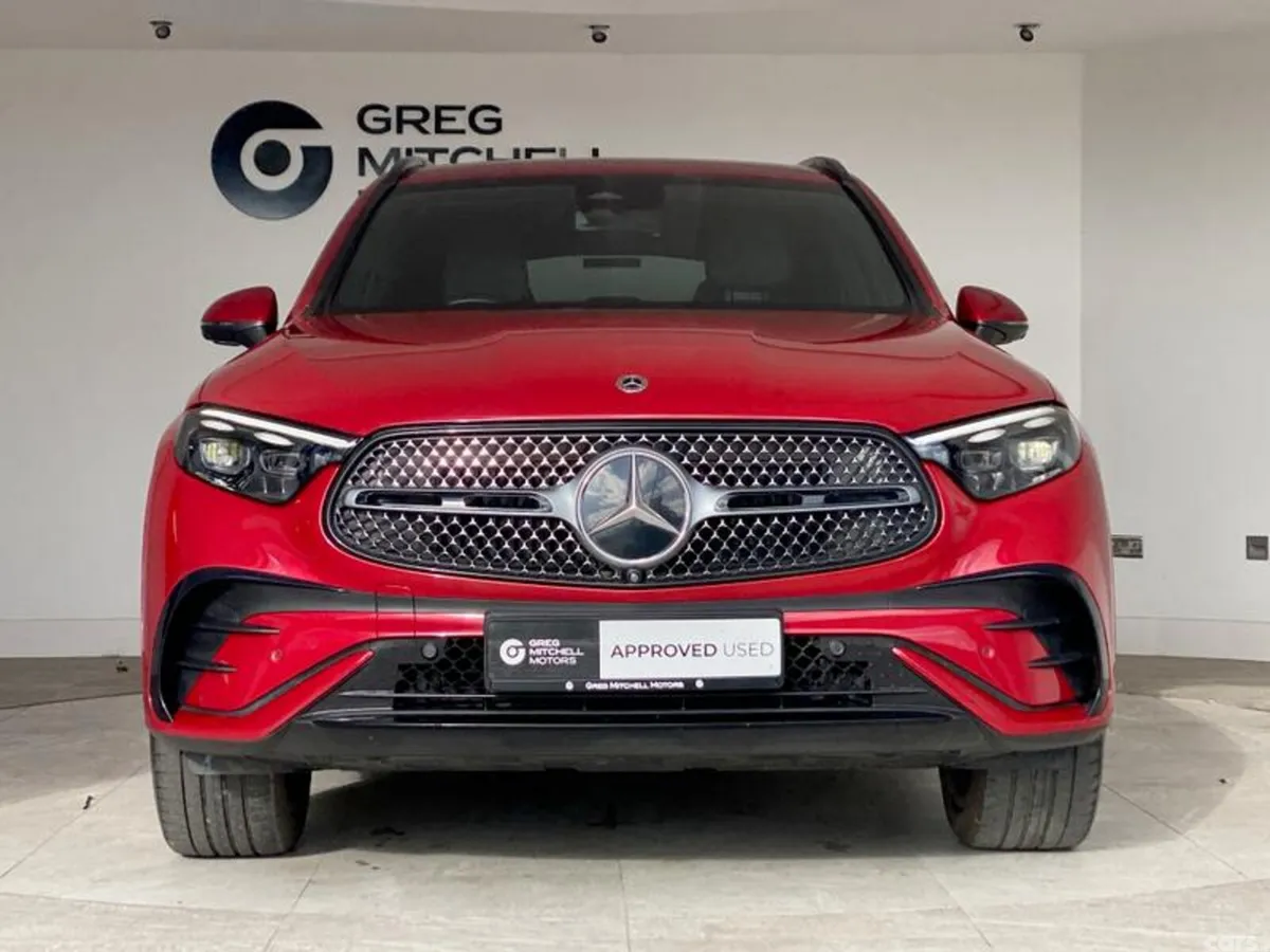 Mercedes-Benz GLC SUV, Diesel Hybrid, 2023, Red