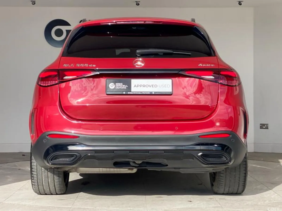 Mercedes-Benz GLC SUV, Diesel Hybrid, 2023, Red