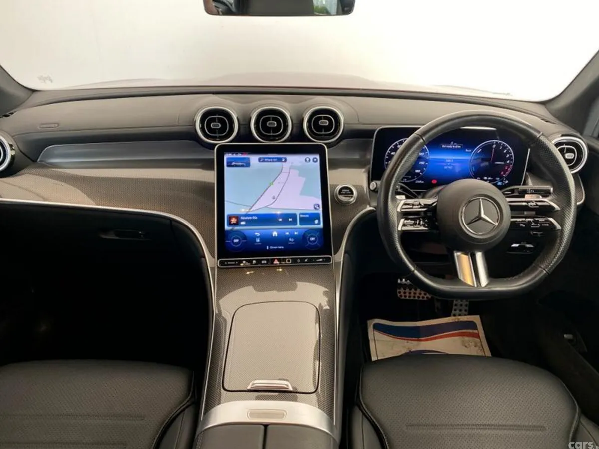 Mercedes-Benz GLC SUV, Diesel Hybrid, 2023, Red