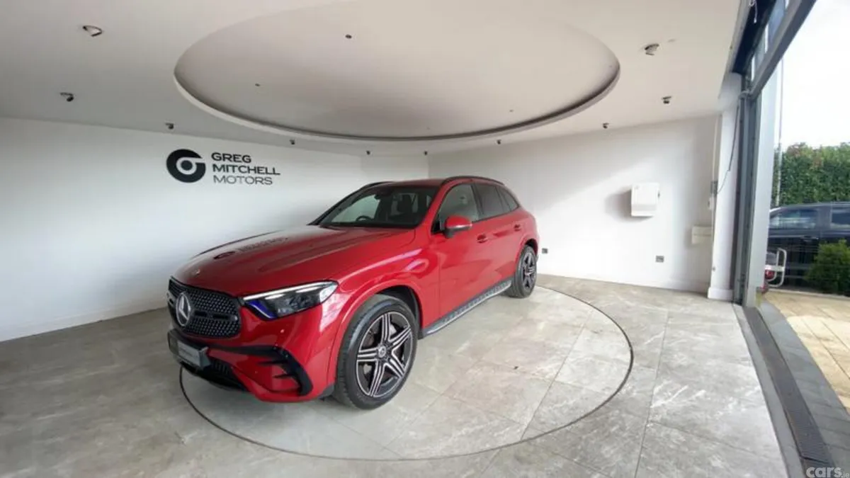 Mercedes-Benz GLC SUV, Diesel Hybrid, 2023, Red