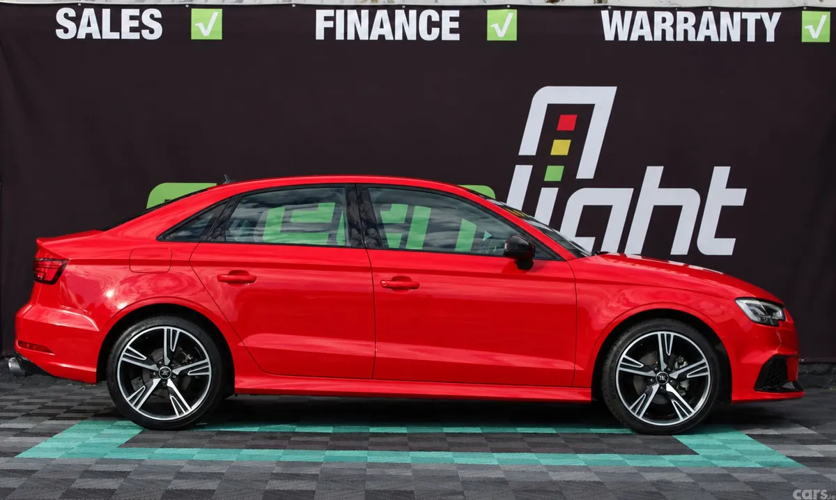 Audi A3 Saloon, Petrol, 2017, Red