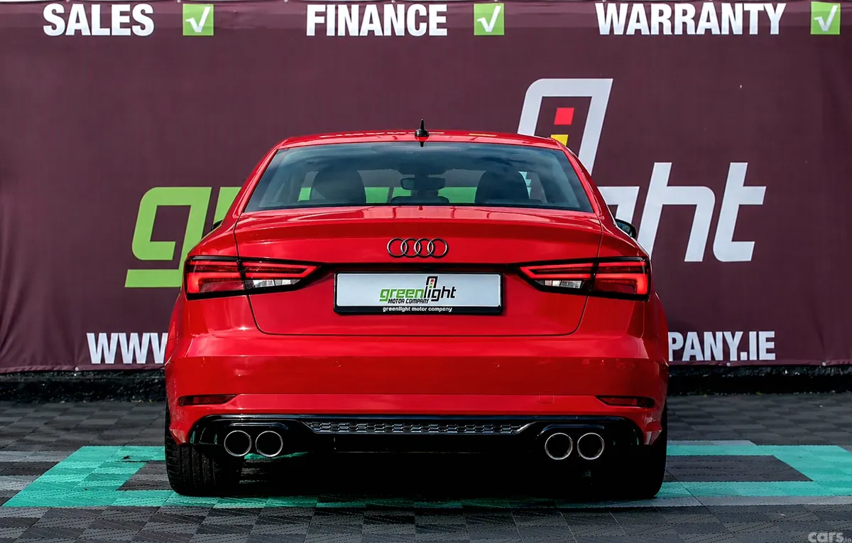 Audi A3 Saloon, Petrol, 2017, Red
