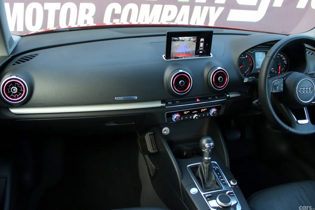 Audi A3 Saloon, Petrol, 2017, Red