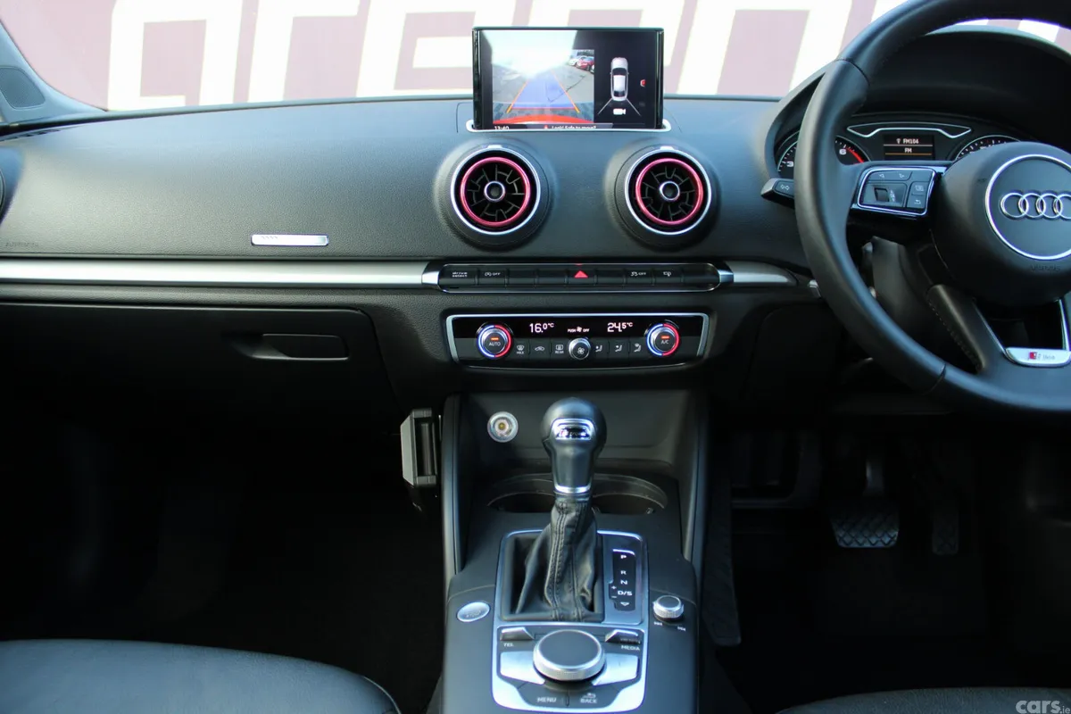 Audi A3 Saloon, Petrol, 2017, Red