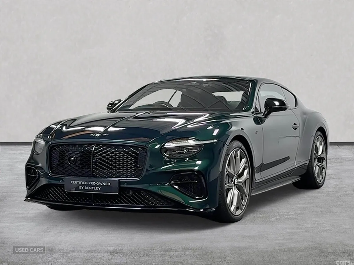 Bentley Continental Coupe, Electric, 2026, Green