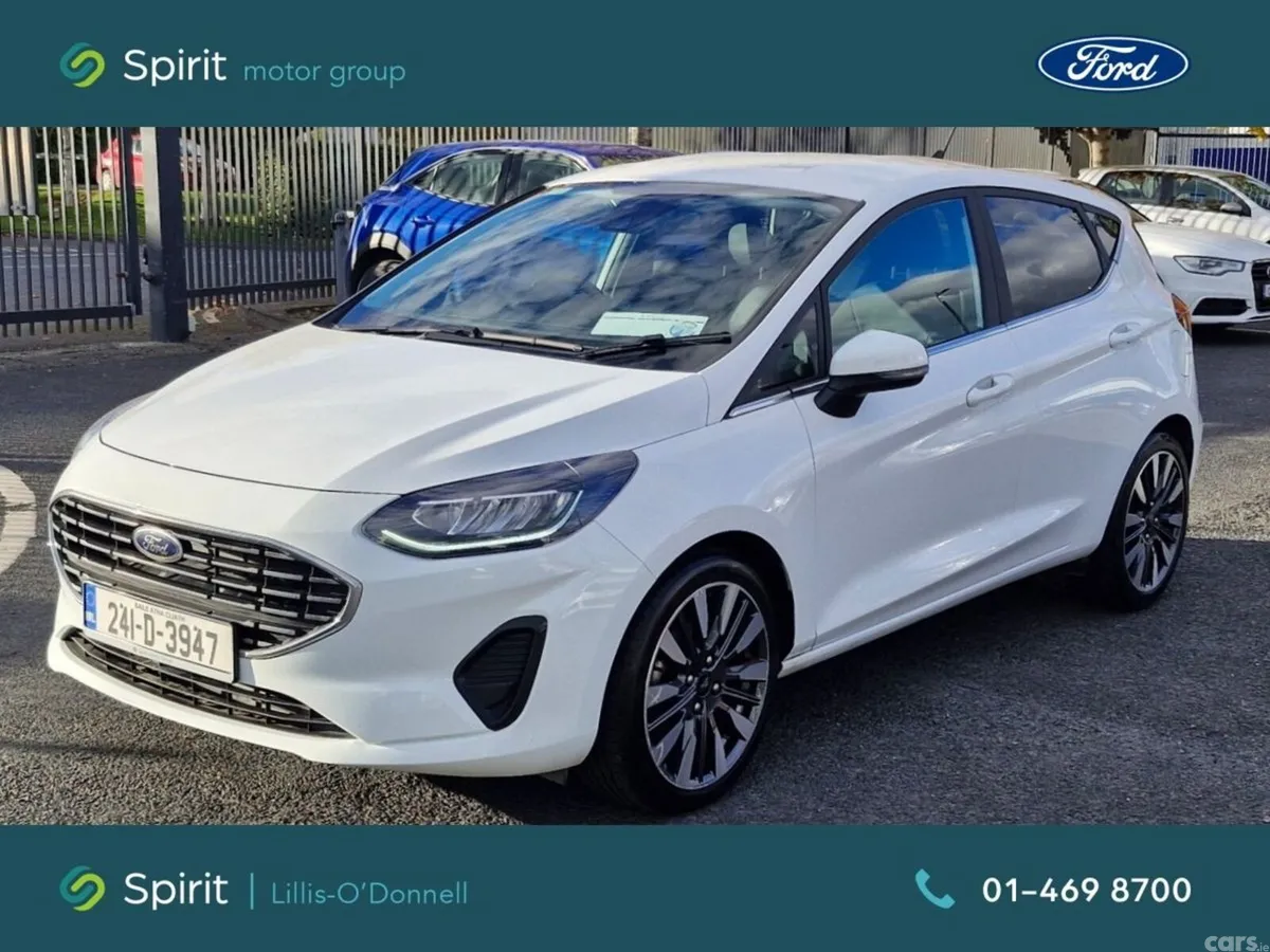 Ford Fiesta Hatchback, Petrol, 2024, White
