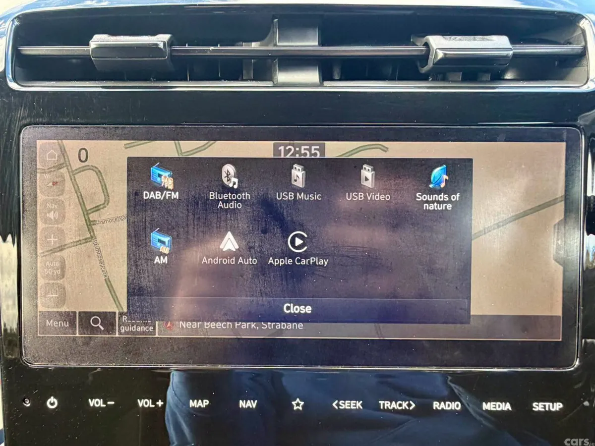 Hyundai Tucson SUV, Petrol Hybrid, 2022, Red