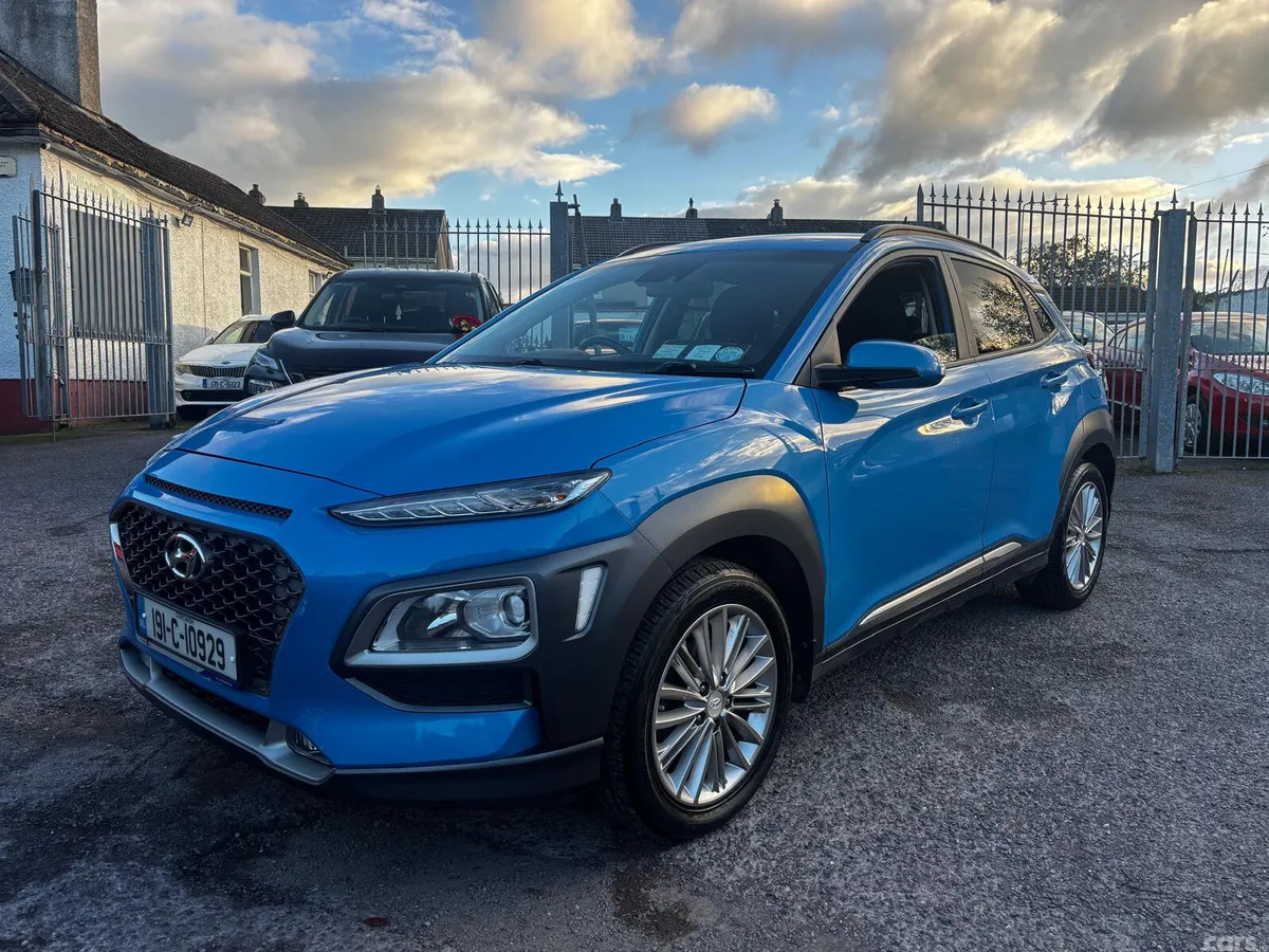 Hyundai KONA MPV, Petrol, 2019, Blue