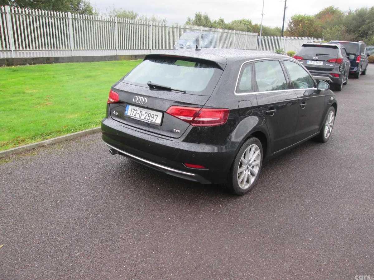 Audi A3 Hatchback, Diesel, 2017, Black