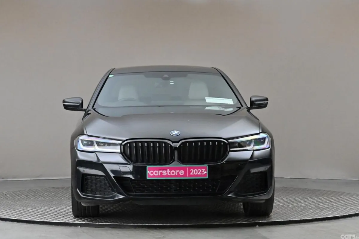 BMW 5-Series Saloon, Petrol Plug-in Hybrid, 2023, Black