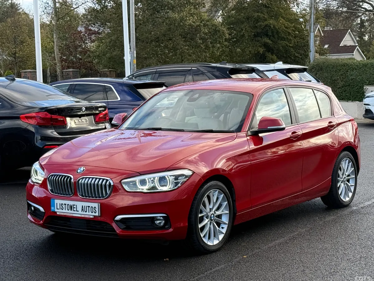 BMW 1-Series Hatchback, Diesel, 2018, Red