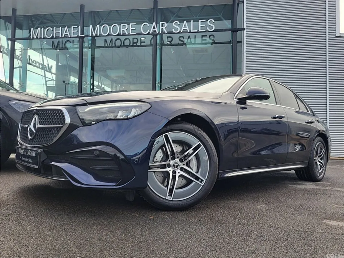 Mercedes-Benz E-Class Saloon, Diesel Plug-in Hybrid, 2027, Blue