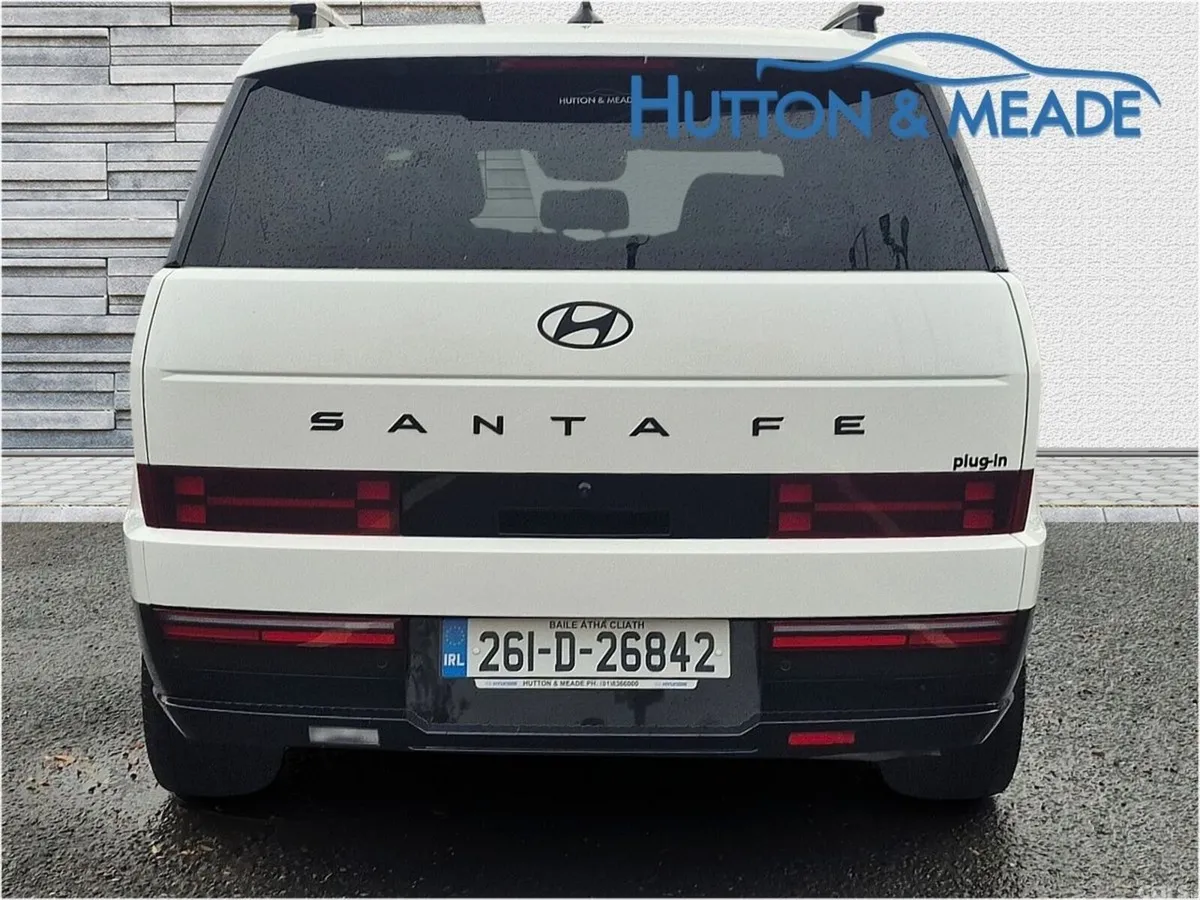 Hyundai Santa Fe SUV, Petrol Plug-in Hybrid, 2026, White